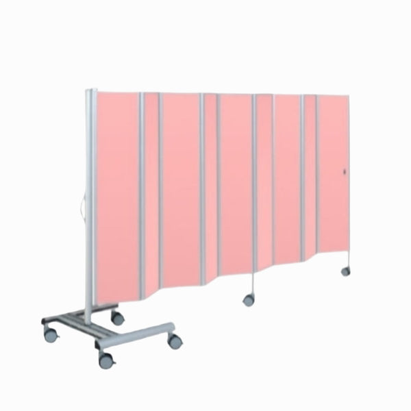 Fritstående skillevæg med 9 paneler, 145 cm