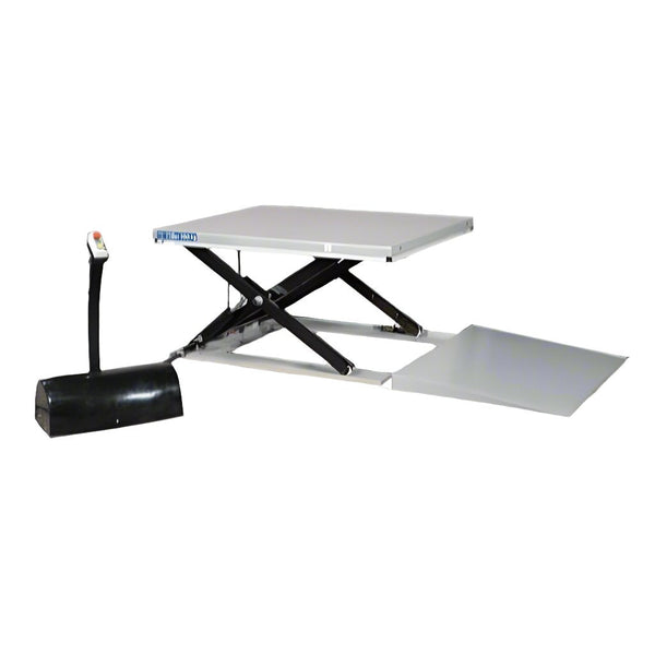 Lavprofil løftebord med rampe, 1600x1000, 1500kg, SL1502