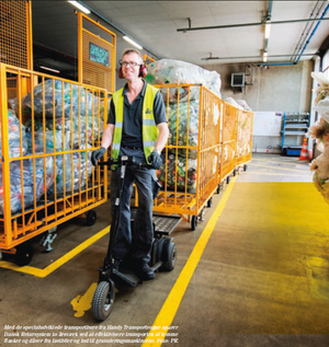 Dansk Retursystem: Transportbure sparer tid og rygsmerter