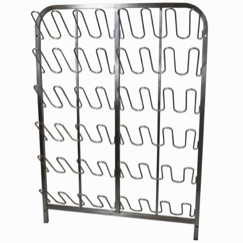 Væghængt Rustfri Skostativ Model 24