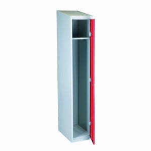 Garderobeskab 1 sektion m. 1 låge, 350x550x1830/1920