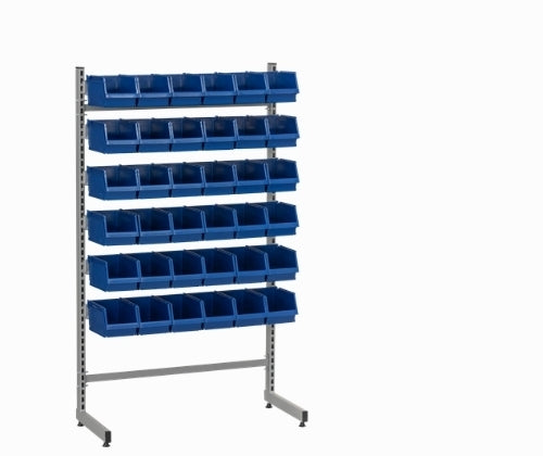 Komplet L-stativ, 36 kasser