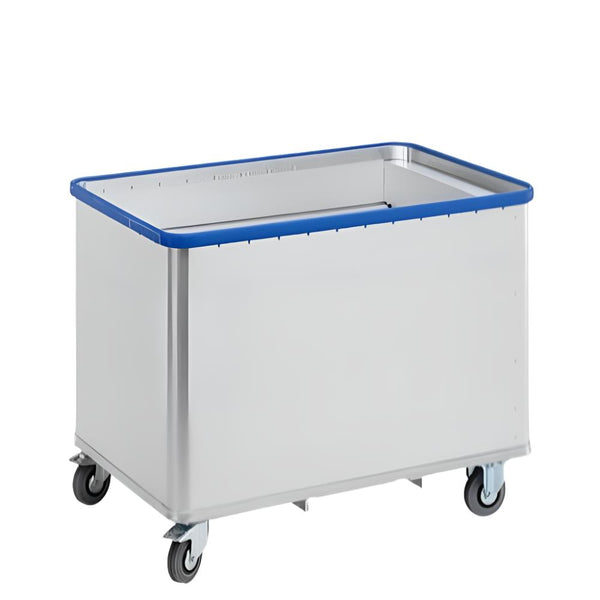Ergonomisk elevationsvogn med fleksibel bund, 1000 x 650 x 580, 130 kg / 380 liter