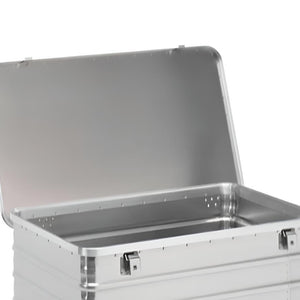Aluminiums Transportvogn med låg, 1060x695x840mm