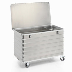 Aluminiums Transportvogn med låg, 1310x705x875mm