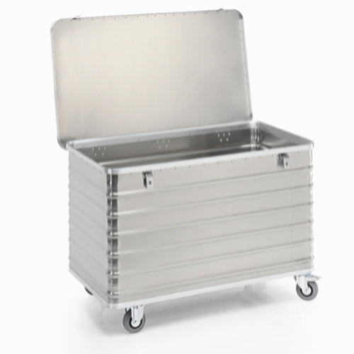 Aluminiums Transportvogn med låg, 1310x705x875mm