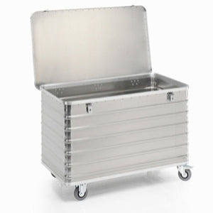 Aluminiums Transportvogn med låg, 1310x755x940mm