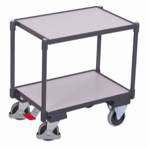 ESD Euro Rullebord m/bræmse 675x415x665mm, 250kg