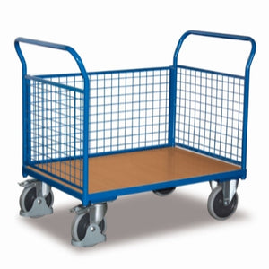 Dolly trolley, 3 sider, 850x476, 400kg