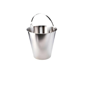 Rustfri spand, 15 ltr uden bundring