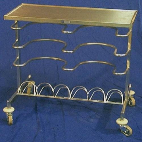 Bækken- og urinkolbestativ m/4 bæringer, 780x330