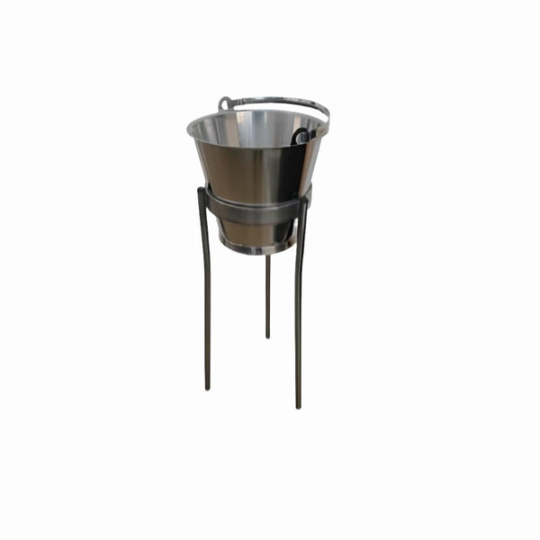 Rustfri stativ for spand, 10ltr, 12ltr og 15ltr